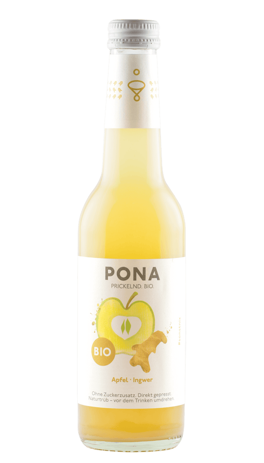 Bio PONA Apfel Ingwer 330ml